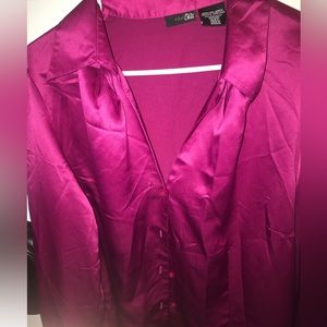 East 5th Silky Pink Blouse